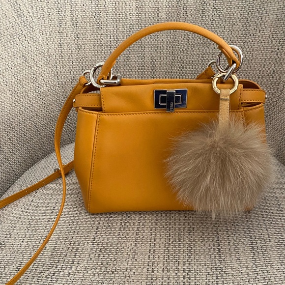 Cindy peekaboo bag Nappa soft Leather - Picture 13 of 16